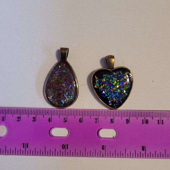 Necklace Pendants ( Set of 2) - Picture 3 of 9